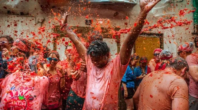 La Tomatina (Buñol, Tây Ban Nha)